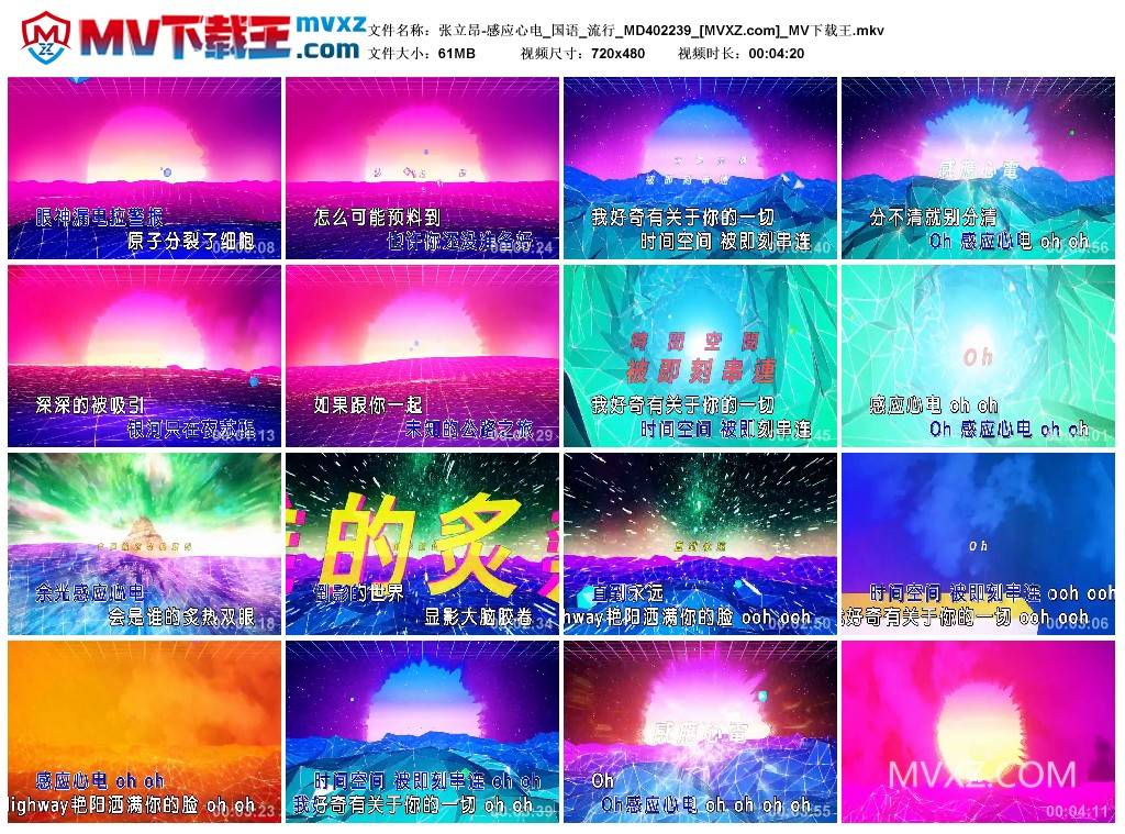 张立昂-感应心电_国语_流行_MD402239